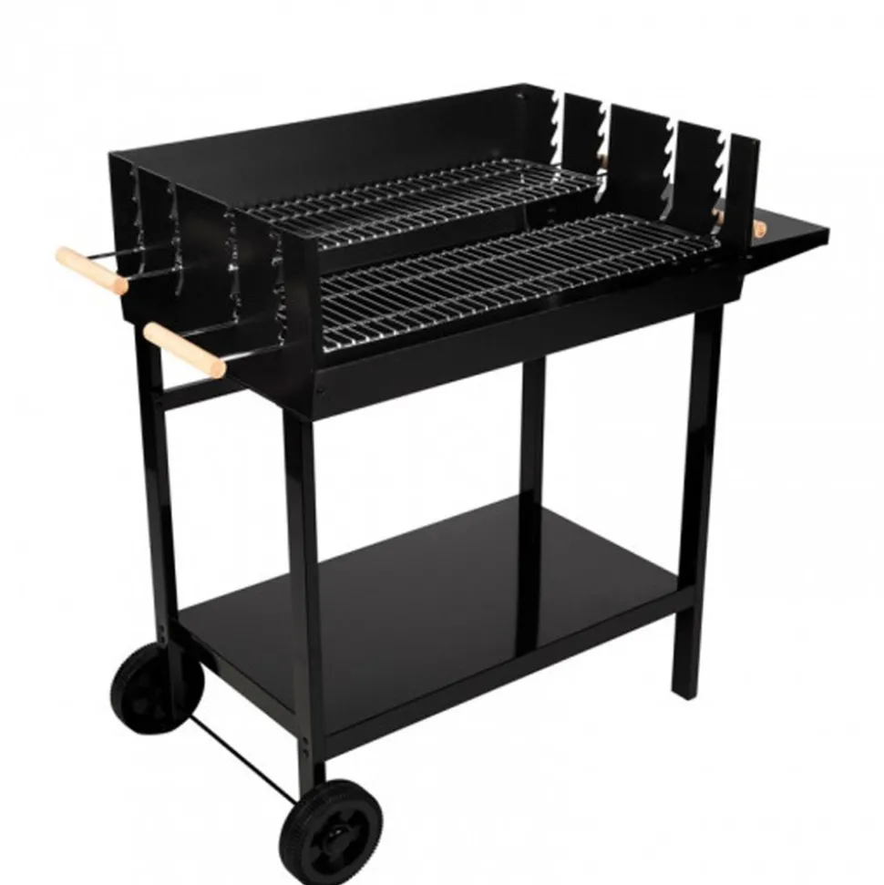 SOMAGIC - Somagic - barbecue à charbon de bois à double grilles