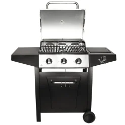 SOMAGIC - Somagic barbecue gaz sur pied 3 feux 10.500w noir - 335541