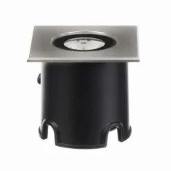 Spot de sol carré 24v - small terra square - 1w - alu
