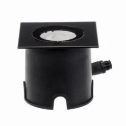 Spot de sol carré 24v - small terra square - 1w - alu