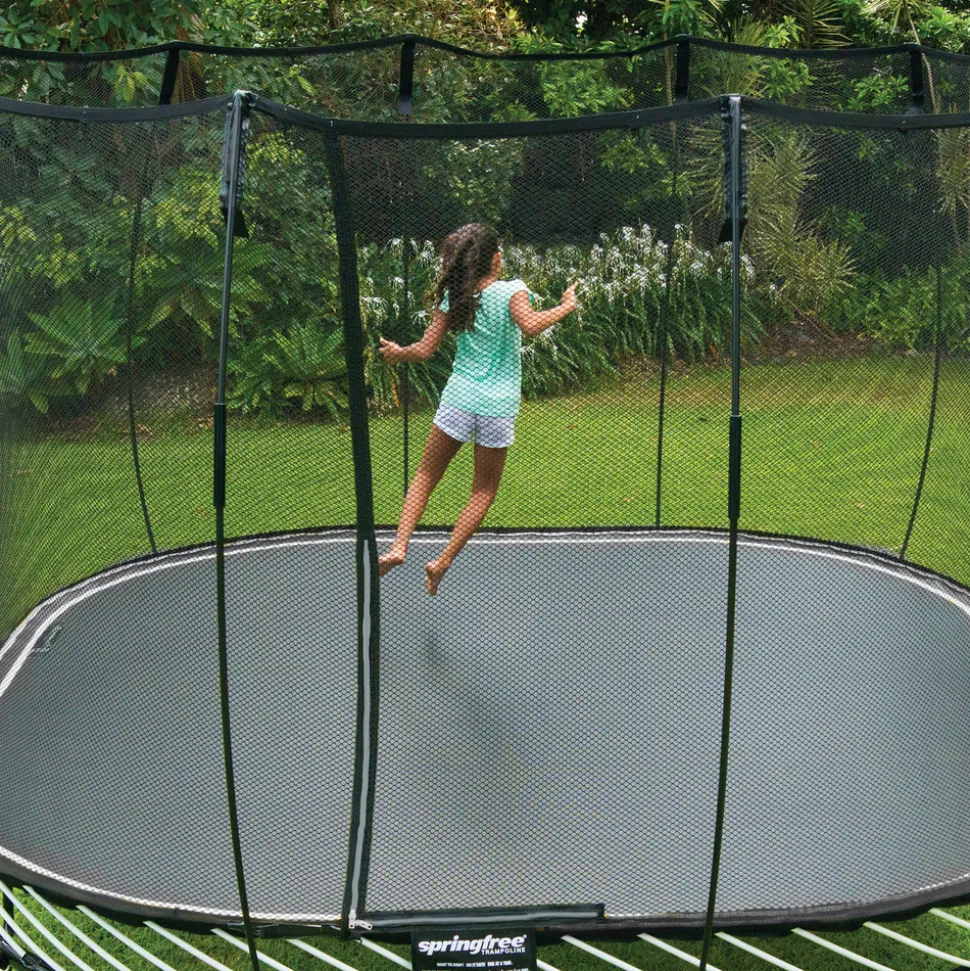 SPRINGFREE TRAMPOLINE - Springfree Trampoline Grand Carré Trampoline (NULL,4 x 3,4m)