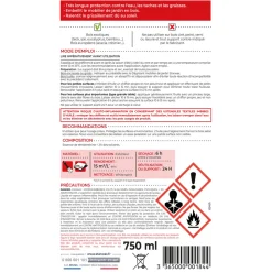 STARWAX - Huile ultra protectrice mobilier de jardin en bois 750ML