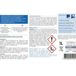 STARWAX - Saturateur incolore aqueux pour bois en conditions extrêmes 1L