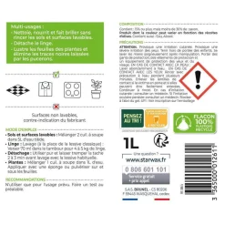 STARWAX - Savon noir a l' huile d' olive concentre bouteille 1l