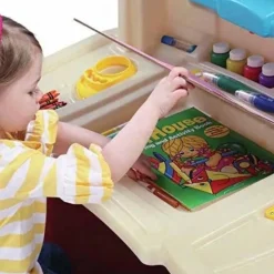 STEP2 - Bureau avec tabouret d'activités pour enfants