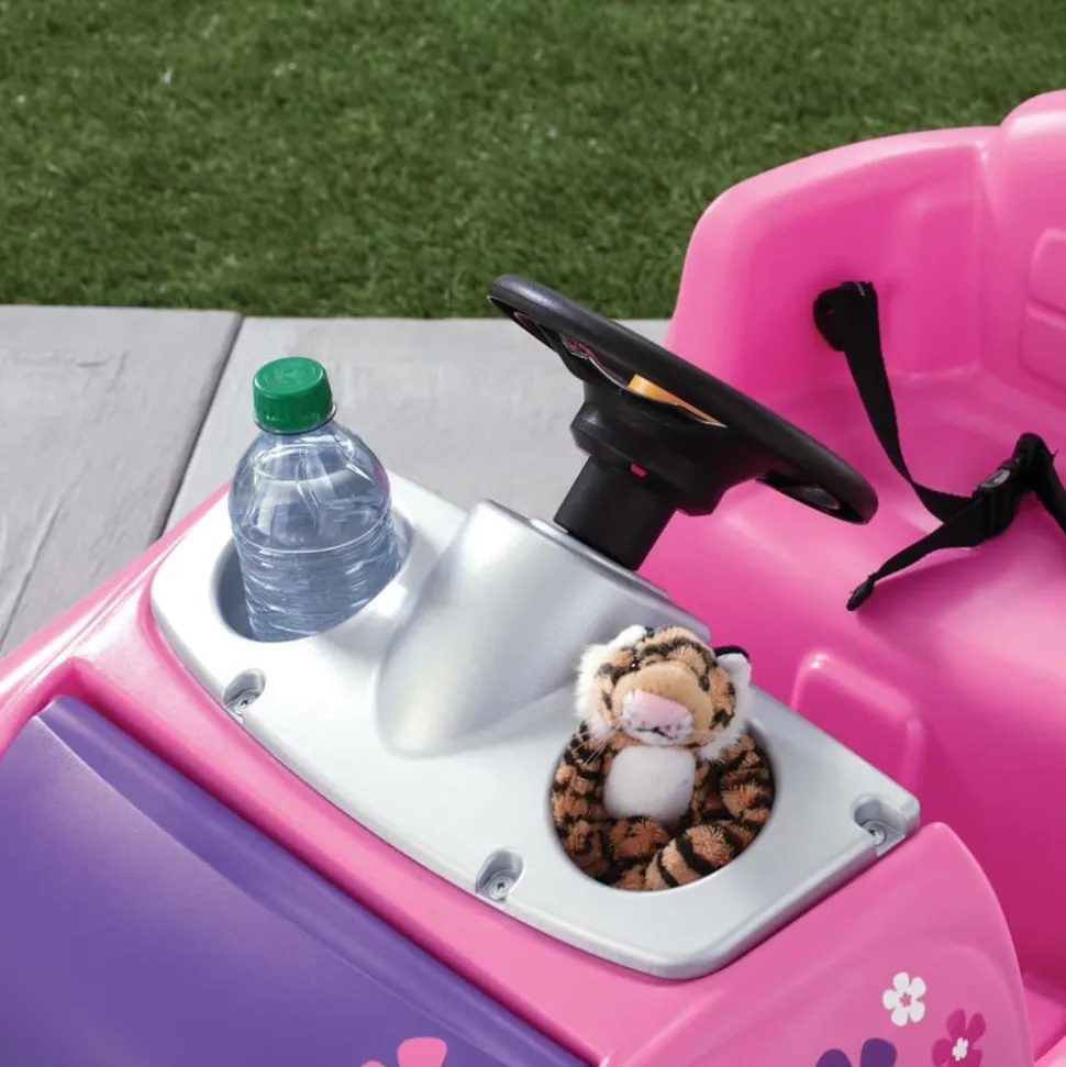 STEP2 - Voiture à pousser pour enfants whisper ride ii rose