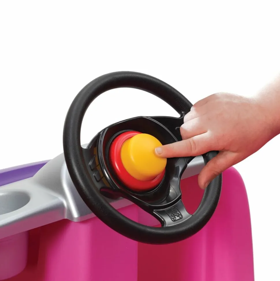 STEP2 - Voiture à pousser pour enfants whisper ride ii rose