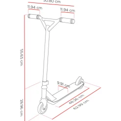 STREET SURFING - Trottinette torpedo black core