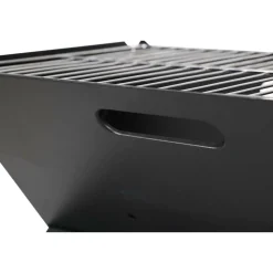 SUNNYDAYS - Barbecue à charbon pliable - l. 44,5 x l. 30,5 cm - noir