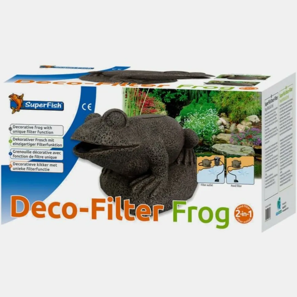 SUPERFISH - Grenouille avec filtre intégré