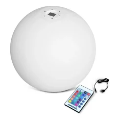 SWEEEK - Boule led 50cm - sphère décorative lumineuse. 16 couleurs. Ø 50 cm