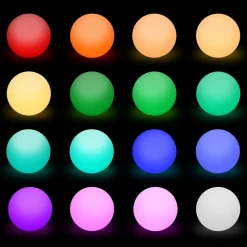 SWEEEK - Boule led 50cm - sphère décorative lumineuse. 16 couleurs. Ø 50 cm