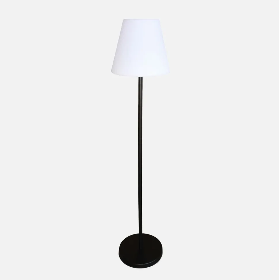 SWEEEK - Lampadaire extérieur 150 cm lampada xl led hybride . Lampe multicolore sur pied. Luminaire design à batterie. Solaire. Télécommandé