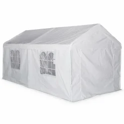 SWEEEK - Tente de réception - burdigala 3x6m - blanc. Connecteurs métal. Tente de jardin idéale pour réception. Pavillon. chapiteau ou