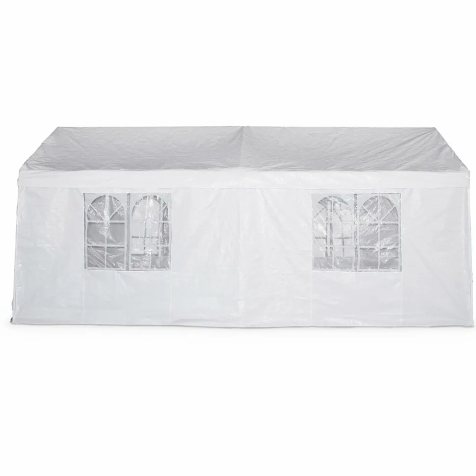 SWEEEK - Tente de réception - burdigala 3x6m - blanc. Connecteurs métal. Tente de jardin idéale pour réception. Pavillon. chapiteau ou