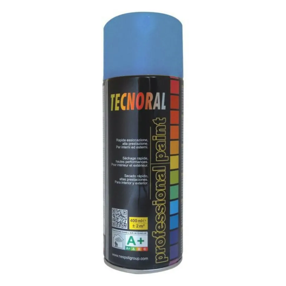 TECNORAL - - bombe de peinture aérosol - bleu ciel brillant