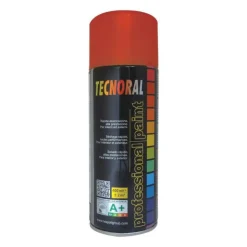 TECNORAL - - bombe de peinture aérosol - rouge feu brillant