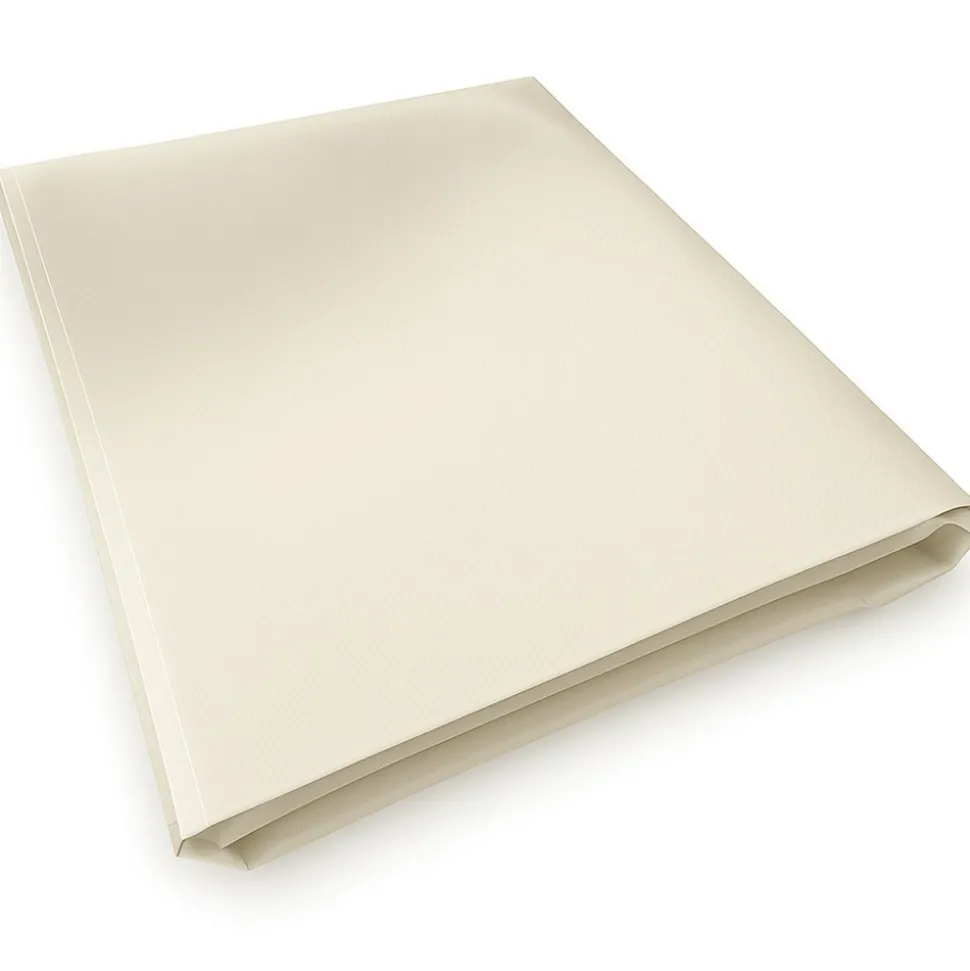TECPLAST - Bâche brise vue sans oeillets 1,5x9 m xp640bv blanche - garantie 10 ans tecplast