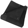 TECPLAST - Bâche brise vue micro-perforée tecplast mp460bv 4x5m - noire - garantie 5 ans