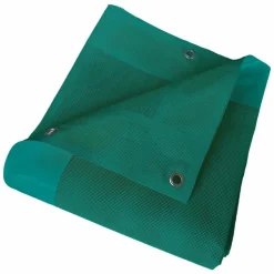 TECPLAST - Bâche brise vue micro-perforée tecplast mp460bv 4x4m - verte - garantie 5 ans
