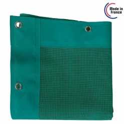 TECPLAST - Bâche brise vue micro-perforée tecplast mp460bv 3x4m - verte - garantie 5 ans