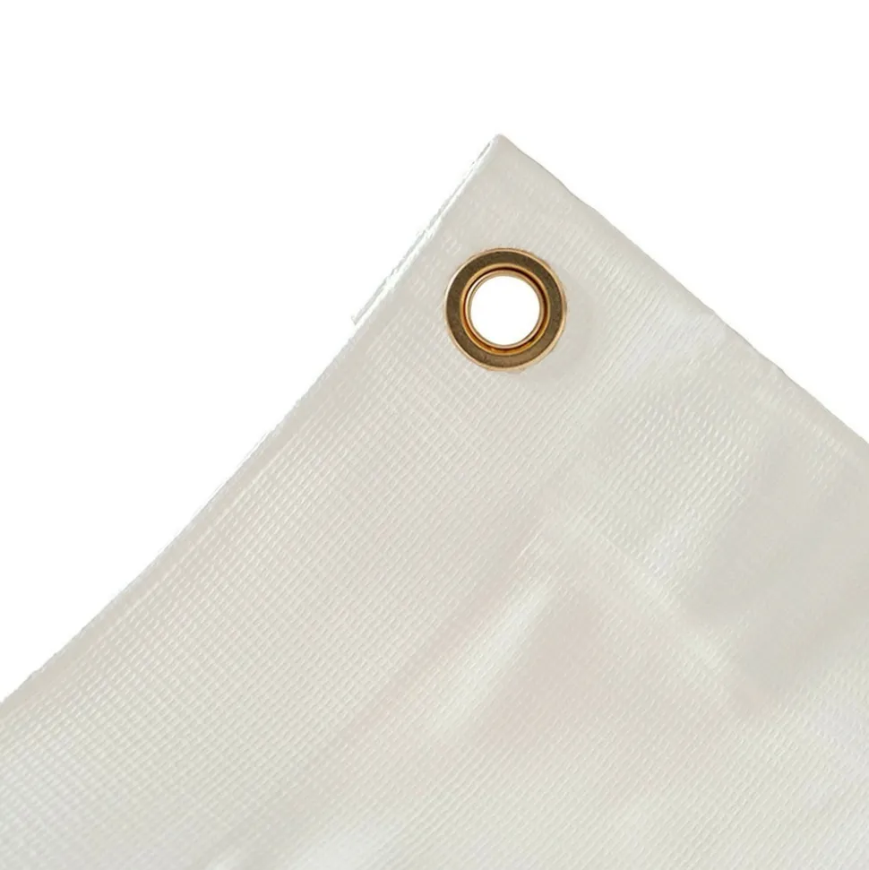 TECPLAST - Pack toile pergola blanc crème 3x4 m tecplast lp506pr + sandow blanc 20m