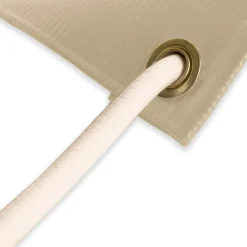 TECPLAST - Pack toile pergola beige foncé 3x4 m tecplast lp506pr + sandow ivoire 20m