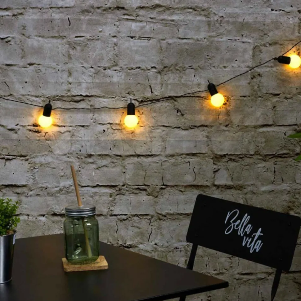 THE HOME DECO FACTORY - Guilande extérieure 10 ampoules led 2.70 m