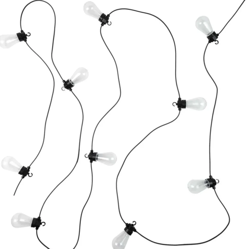 THE HOME DECO FACTORY - Guirlande extérieure 10 ampoules led 4,50 m