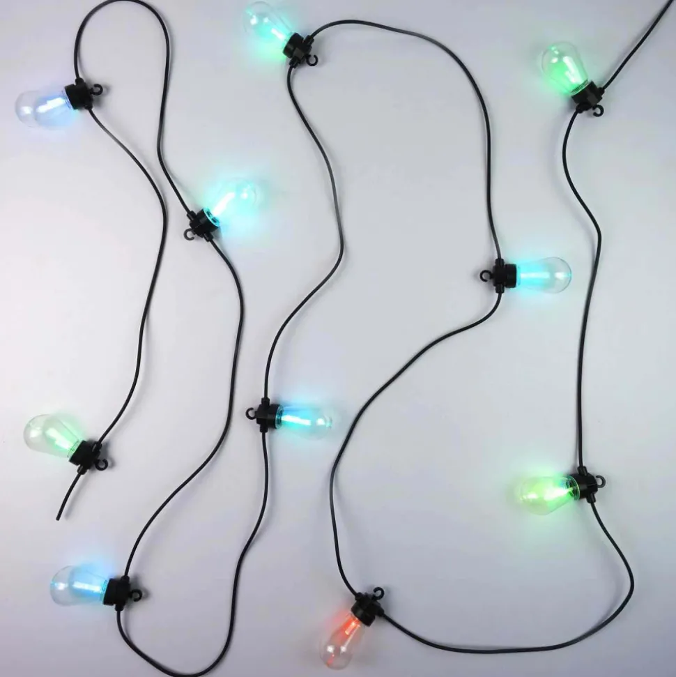 THE HOME DECO FACTORY - Guirlande extérieure 10 ampoules led 4,50 m