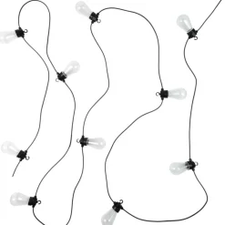 THE HOME DECO FACTORY - Guirlande extérieure 10 ampoules led 4,50 m