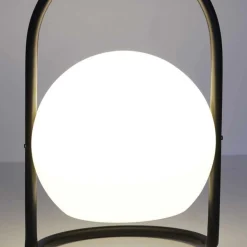 THE HOME DECO FACTORY - Lampe ronde décorative intérieur et extérieur