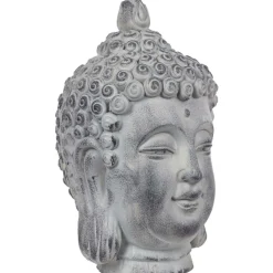 THE HOME DECO FACTORY - Tête de bouddha en magnésia 42 cm