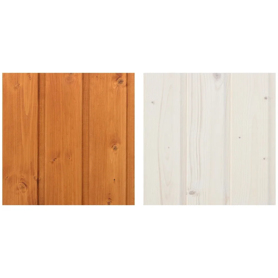 TIMBELA - 5 l de produit de protection blanc + 5 l de produit de protection teck - timbela dkmt01-teak/white