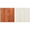 TIMBELA - 5 l de produit de protection blanc + 5 l de produit de protection acajou - timbela dkmt01-mahogany/white
