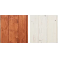 TIMBELA - 5 l de produit de protection blanc + 5 l de produit de protection acajou - timbela dkmt01-mahogany/white