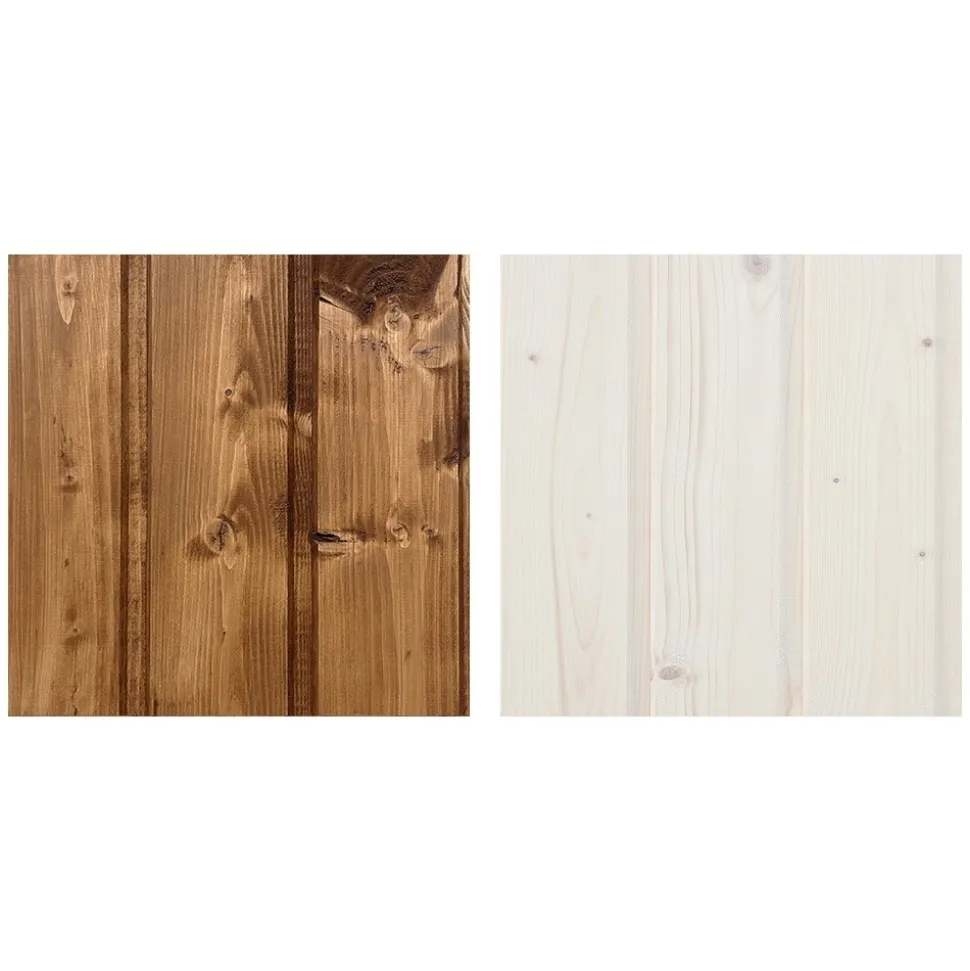 TIMBELA - 5l de produit de protection blanc + 5l de produit de protection chêne clair timbela dkmt01-darkoak/white