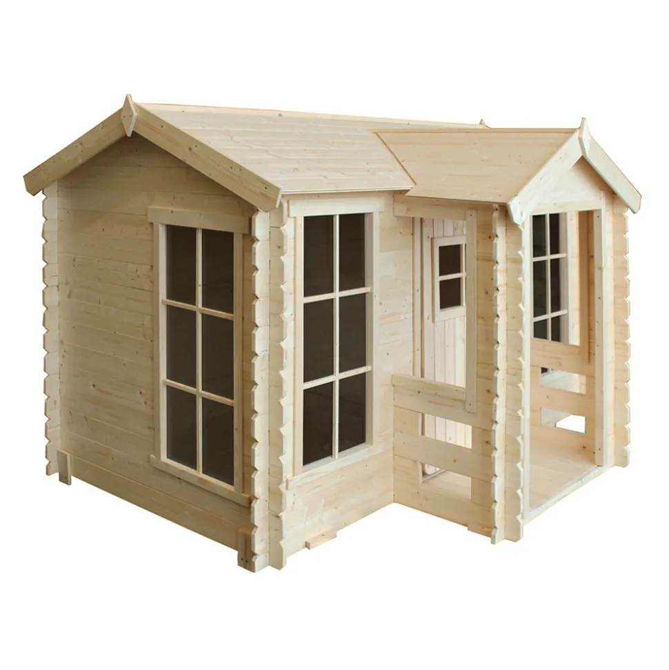 TIMBELA - Maison en bois pour enfants - 2.63 m2 - 241 x 187 cm - M520