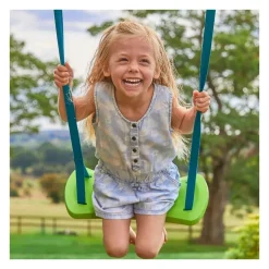 TP TOYS - Aire de jeux en bois avec glissière et portique kingswood