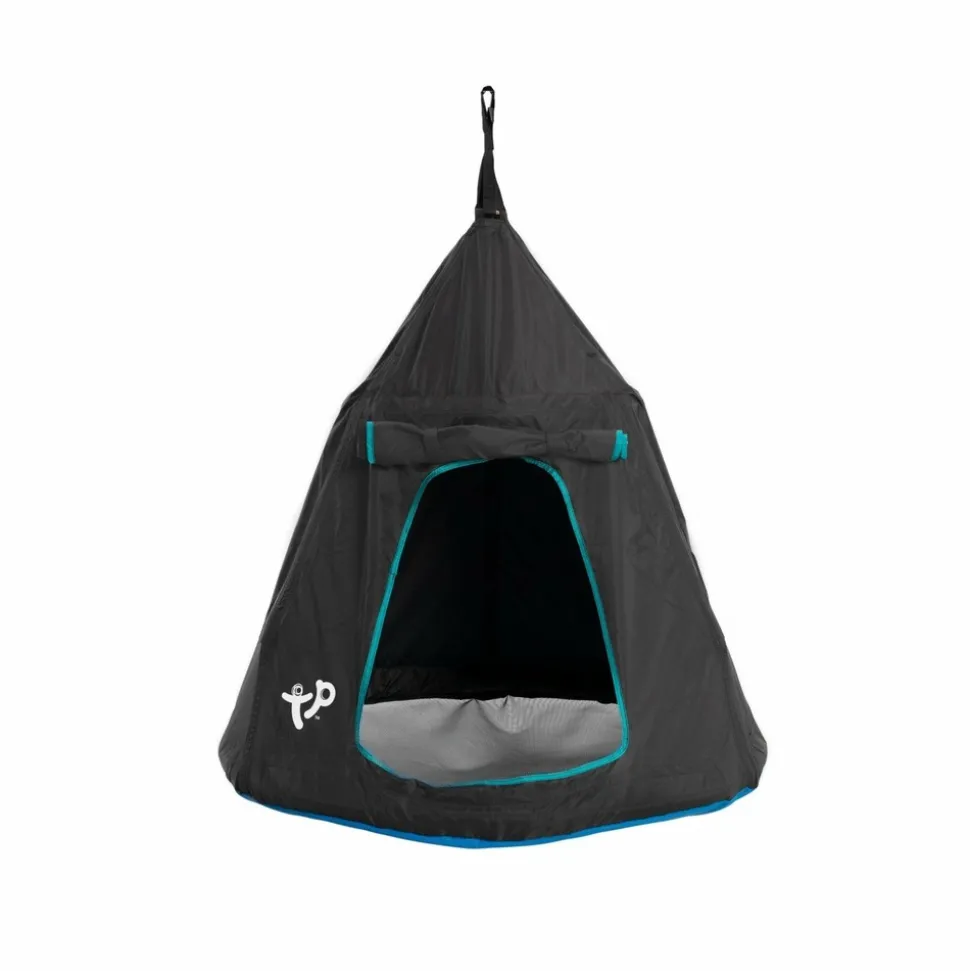 TP TOYS - Balançoire tente ovni noir h190-250 cm