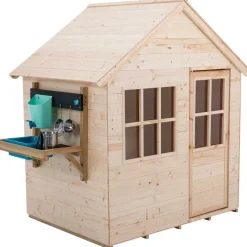TP TOYS - Cuisine avec accessoires à fixer sur maisonnette hideaway