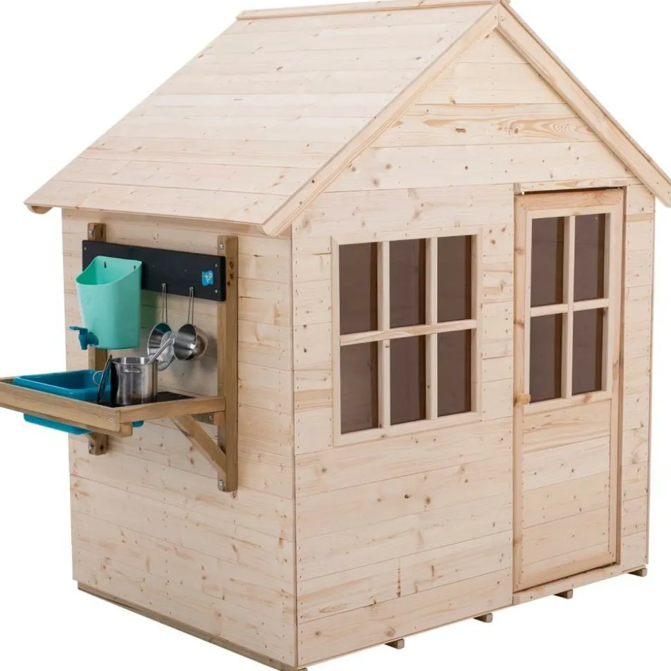 TP TOYS - Cuisine avec accessoires à fixer sur maisonnette hideaway