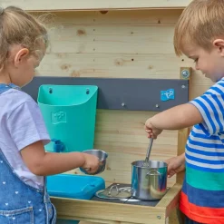 TP TOYS - Cuisine avec accessoires à fixer sur maisonnette hideaway