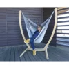 TROPICAL INFLUENCES - Hamac chaise avec support paquito 3 gris xl