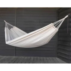 TROPICAL INFLUENCES - Hamac unicolor recycle xl ecru