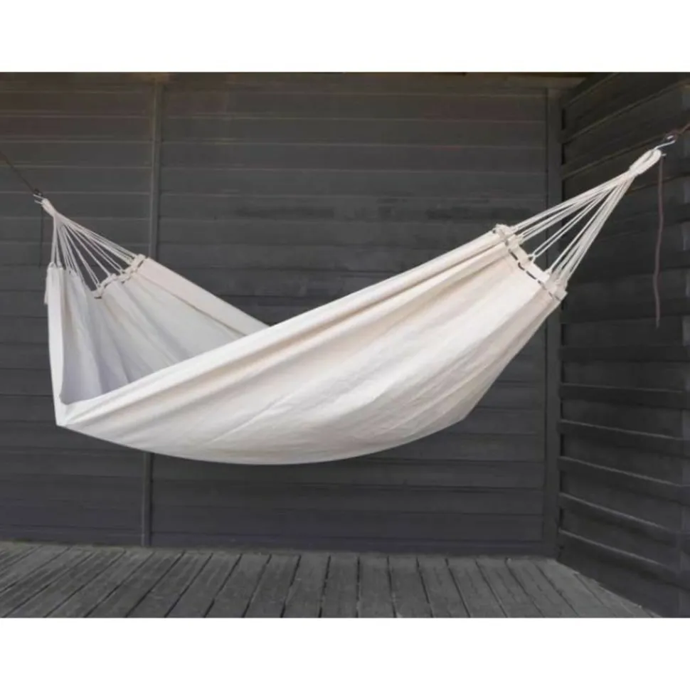 TROPICAL INFLUENCES - Hamac unicolor recycle xl ecru
