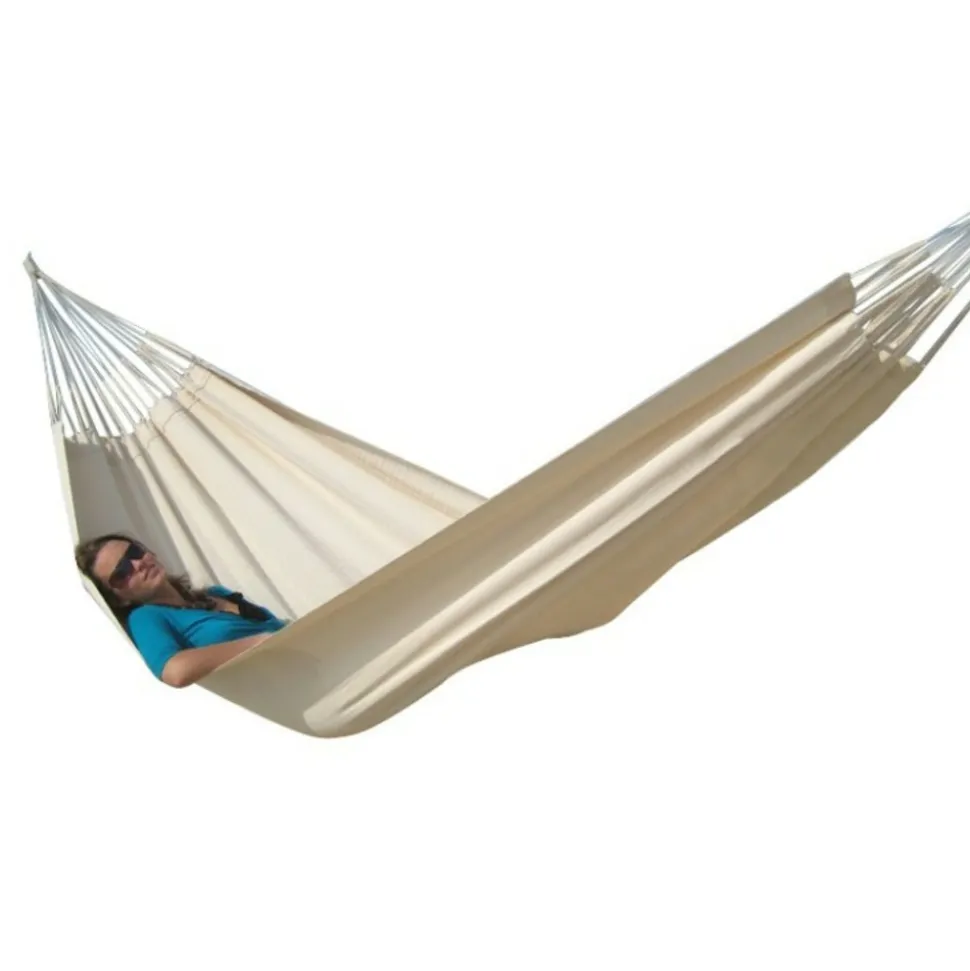 TROPICAL INFLUENCES - Hamac unicolor recycle xl ecru