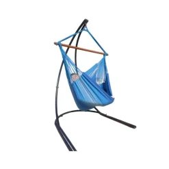 TROPICAL INFLUENCES - Hamac chaise azur xl + support lunatta
