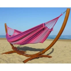 TROPICAL INFLUENCES - Support hamac latino relax l 3 roses