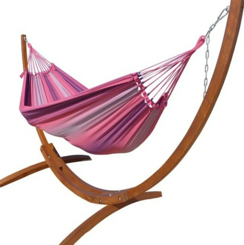 TROPICAL INFLUENCES - Support hamac latino relax l 3 roses